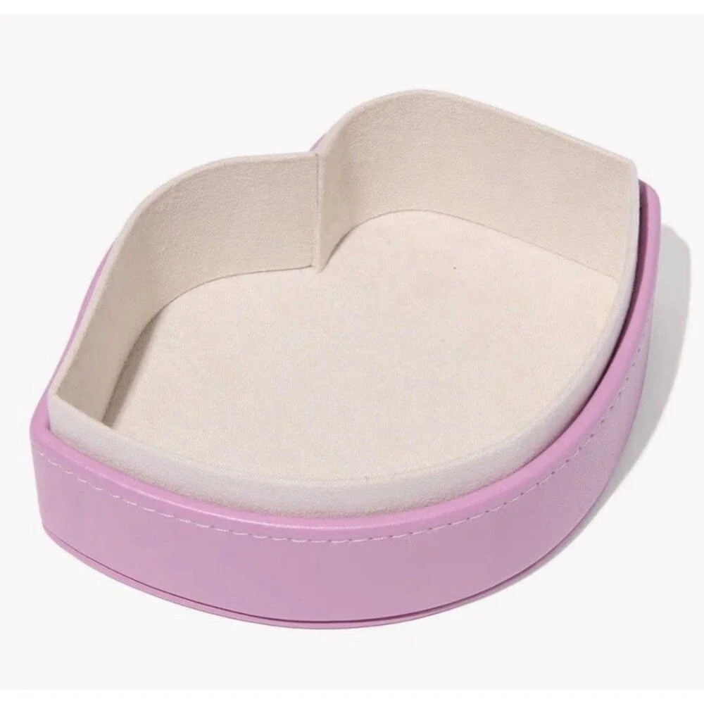 💋 NWT / SEALED Kendra Scott Lip Jewelry Storage Case in Pink Box XOXO Kiss